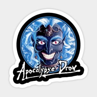 Apocalypse Drow (Black Print) Sticker